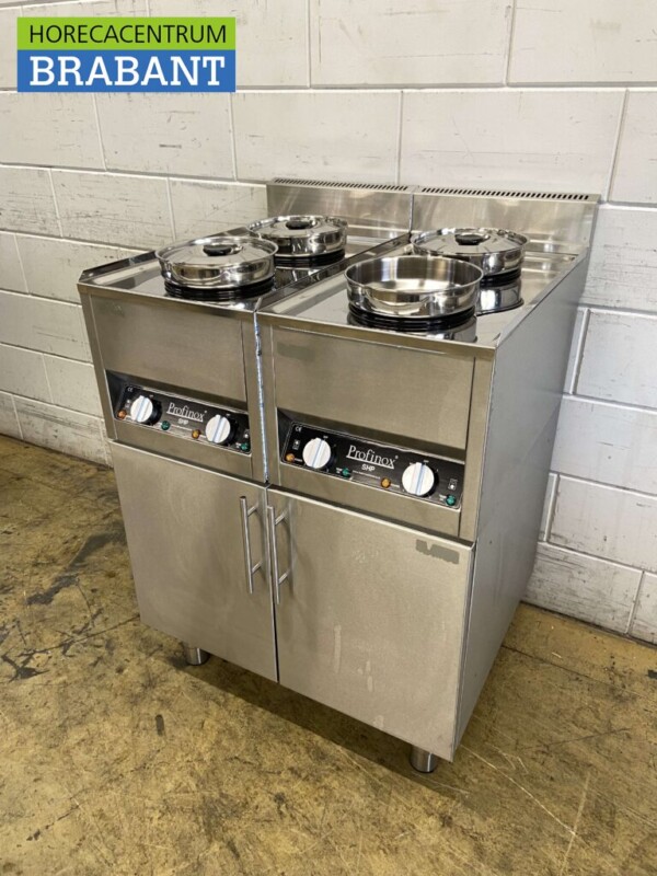 RVS Profinox Hotpot Hot Pot bain marie 4 x 4,2 liter 2 x 230V Horeca - Afbeelding 3