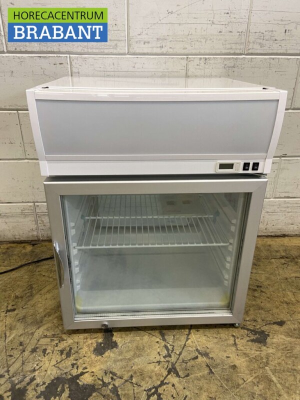 GGG Glasdeurkoeling Koelkast met Glazen deur 68 liter 230V Horeca