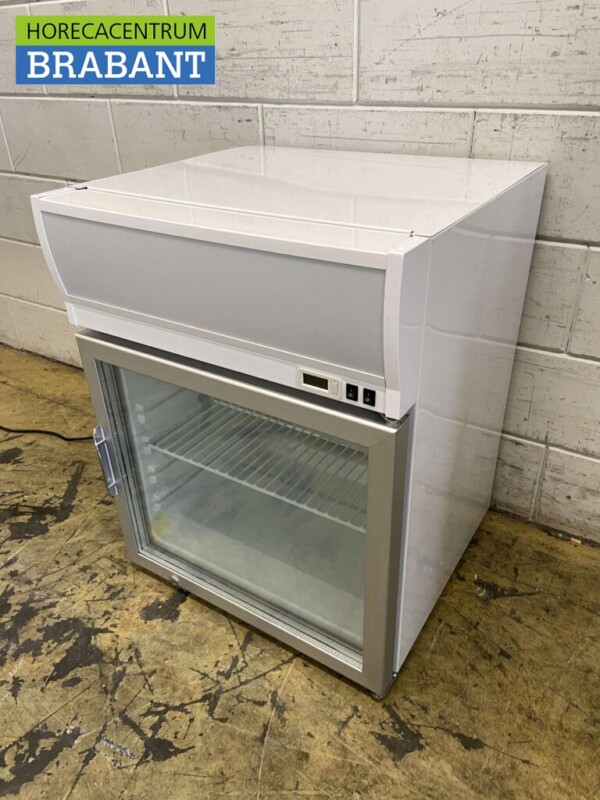 GGG Glasdeurkoeling Koelkast met Glazen deur 68 liter 230V Horeca - Afbeelding 3