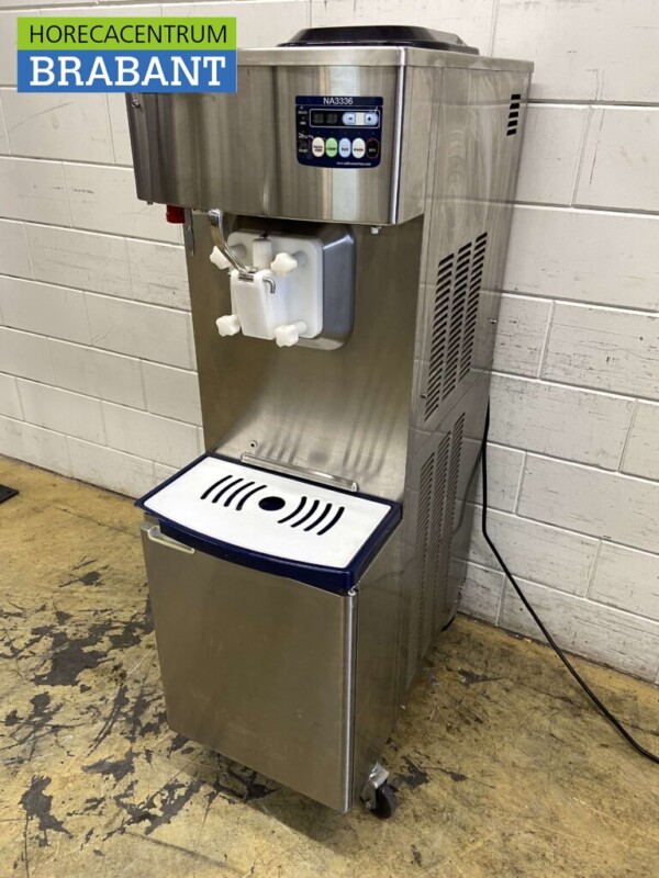 RVS Nissei Softijsmachine Swirlfunctie NA3336 NA-3336 400V Horeca - Afbeelding 2