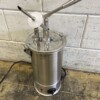 RVS GGG Verwarmde sausdispenser sauspomp chocoladepomp 3 liter 230V Horeca