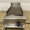 RVS Alpeninox Grillplaat Bakplaat Geribbeld 40 cm 400V Horeca
