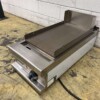 RVS Alpeninox Grillplaat Bakplaat Geribbeld 40 cm 400V Horeca - Afbeelding 3