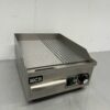 RVS Grillplaat Bakplaat 1/2 Geribbeld 36 cm 230V Horeca - Afbeelding 3