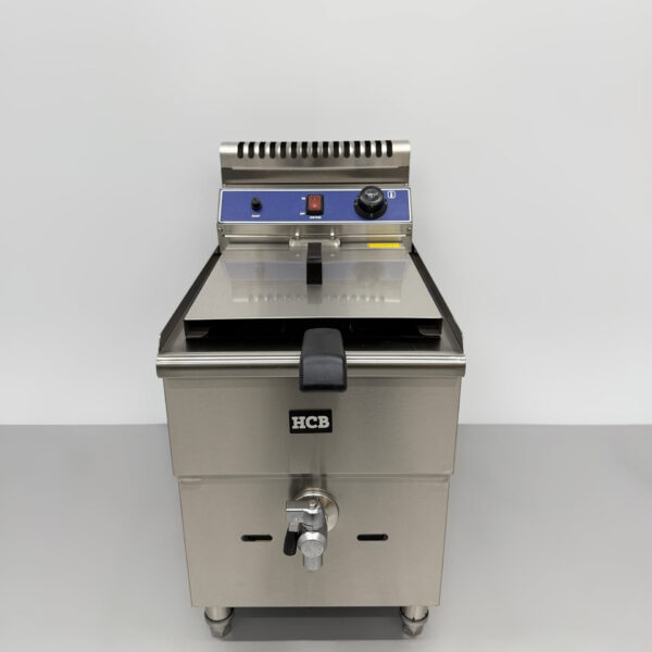 HCB RVS Friteuse Frituur 14 liter PROPAAN GAS Horeca