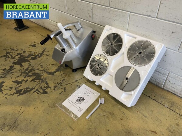 Groentesnijmachine met 2 snijschijven en 3 raspen 230V Horeca - Afbeelding 2