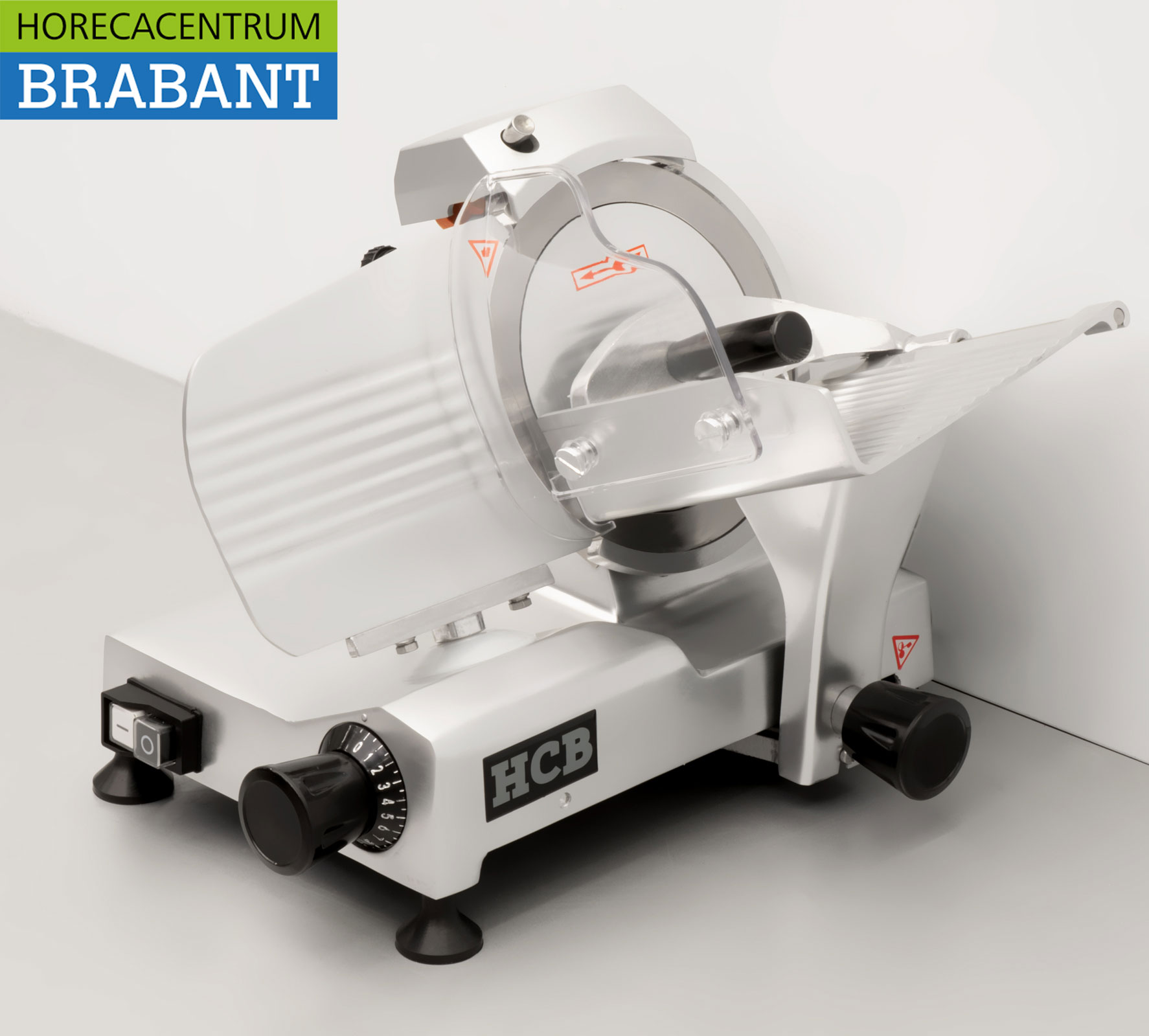 HCB Vleessnijmachine Snijmachine 195 mm 230V Horeca Slagerij - Afbeelding 4