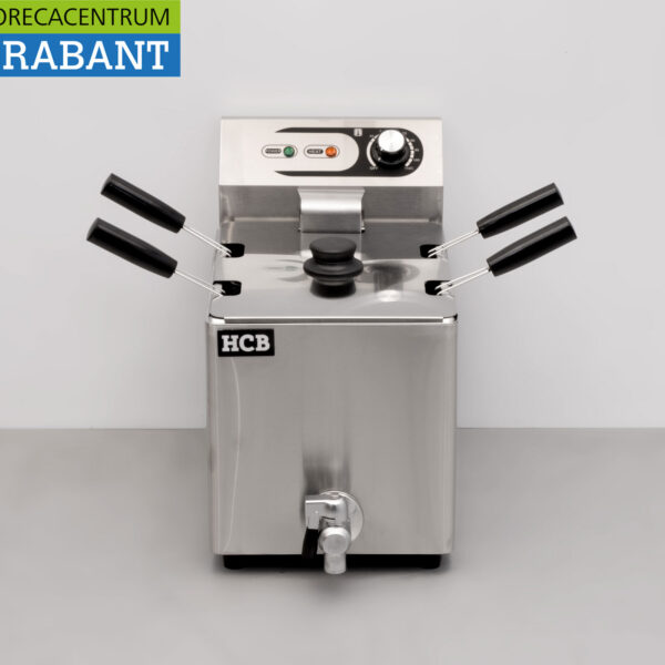 HCB RVS Elektrische pastakoker Pasta 8 liter 4 mandjes 230V Horeca