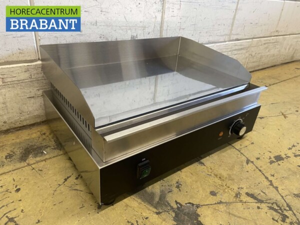 RVS Chroom Grillplaat Bakplaat 55 cm 230V Horeca - Afbeelding 5