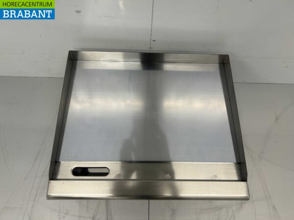 RVS HCB Spiegelbakplaat Chroom Grillplaat Bakplaat 55 cm 230V Horeca - Afbeelding 4