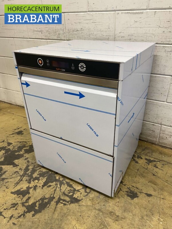 RVS Asber Digitale Vaatwasser Vaatwasmachine Voorlader Afvoerpomp 400V Horeca - Afbeelding 2