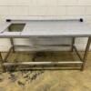 RVS Werktafel Tafel Stevig gelast model 180 x 82 x 89,5 cm Horeca