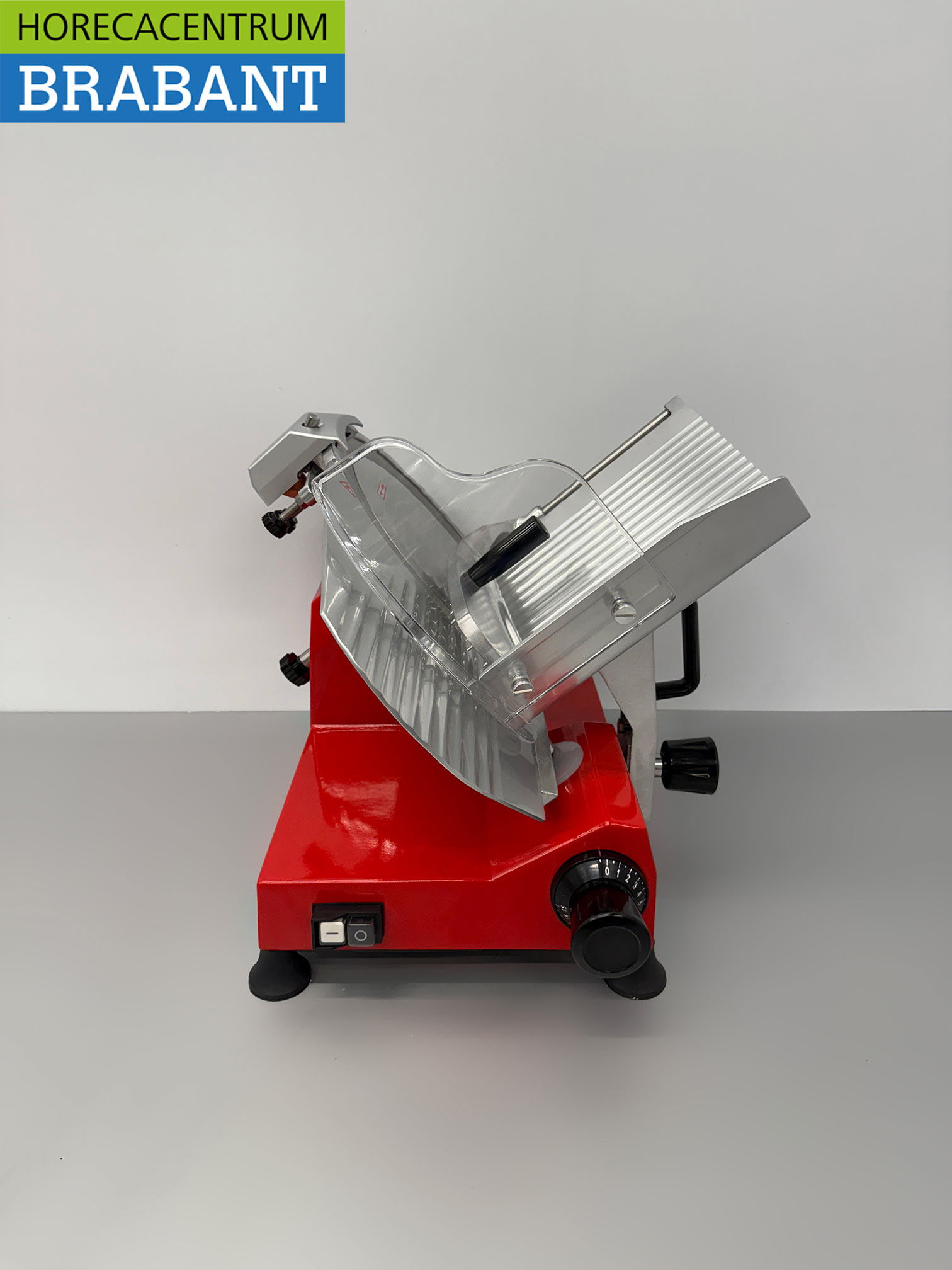 HCB Rode Vleessnijmachine Snijmachine 300 mm 230V Horeca Slagerij