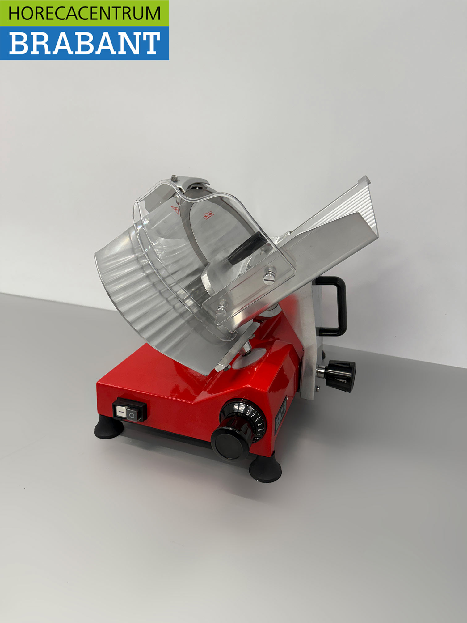 HCB Rode Vleessnijmachine Snijmachine 300 mm 230V Horeca Slagerij - Afbeelding 2