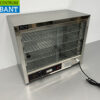 HCB RVS Warmhoudvitrine warmtevitrine warmhoudkast 64 cm 230V Horeca - Afbeelding 2