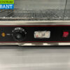 HCB RVS Warmhoudvitrine warmtevitrine warmhoudkast 64 cm 230V Horeca - Afbeelding 5