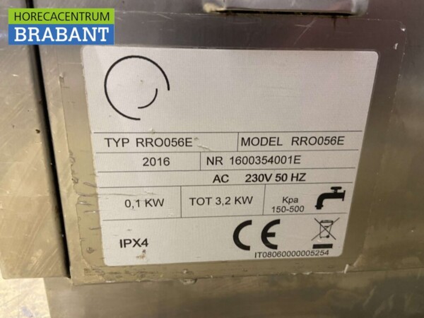 RVS Moduline Regenereerkast Regeneratie Oven 5 x 60/40 cm 230V Horeca - Afbeelding 6