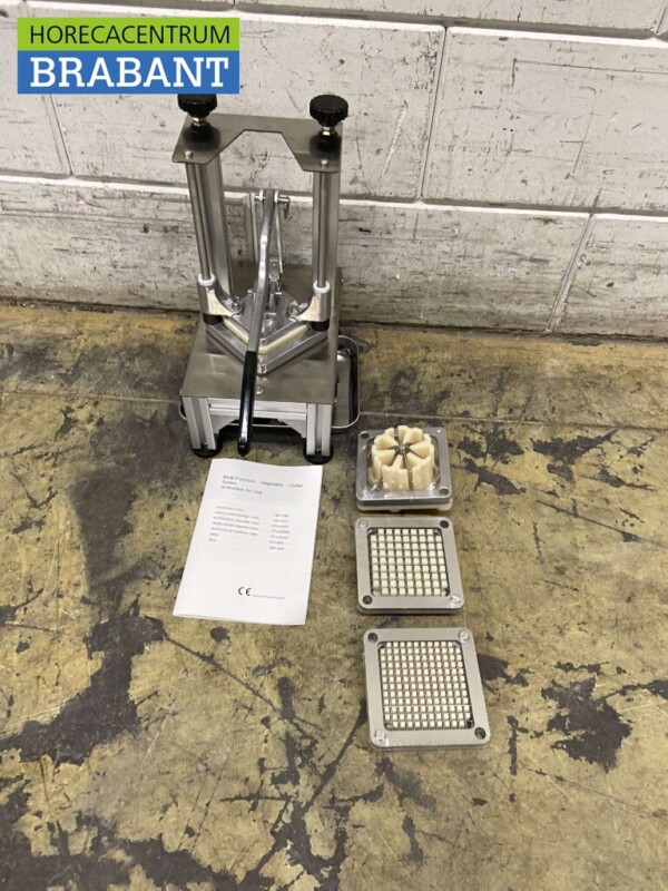 Handmatige Snijmachine Cutter Groentesnijder Fruitsnijder Groentecutter 4 mallen Horeca