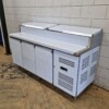 RVS Saladette Saladiere Koelwerkbank 179,5 cm 230V Horeca - Afbeelding 2