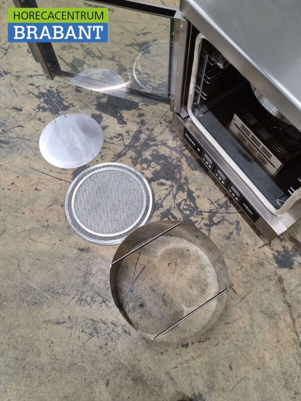 RVS Giga Fastoven Oven Heteluchtoven GSP01 230V Horeca - Afbeelding 6