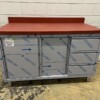 RVS Polyethyleen PE Werkkast Kast Snijtafel Premium-line 2 schuifdeuren 3 laden 140 cm Horeca Slagerij
