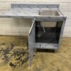RVS Spoeltafel Spoelbak klapdeur 120 cm Horeca - Afbeelding 5