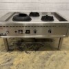 RVS Nayati woktafel wokfornuis 3 branders 150 cm Propaan gas Horeca