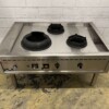 RVS Nayati woktafel wokfornuis 3 branders 150 cm Propaan gas Horeca - Afbeelding 2