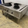 RVS Nayati woktafel wokfornuis 3 branders 150 cm Propaan gas Horeca - Afbeelding 3