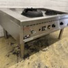 RVS Nayati woktafel wokfornuis 3 branders 150 cm Propaan gas Horeca - Afbeelding 4