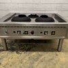 RVS Nayati woktafel wokfornuis 3 branders 150 cm GAS Aardgas Horeca