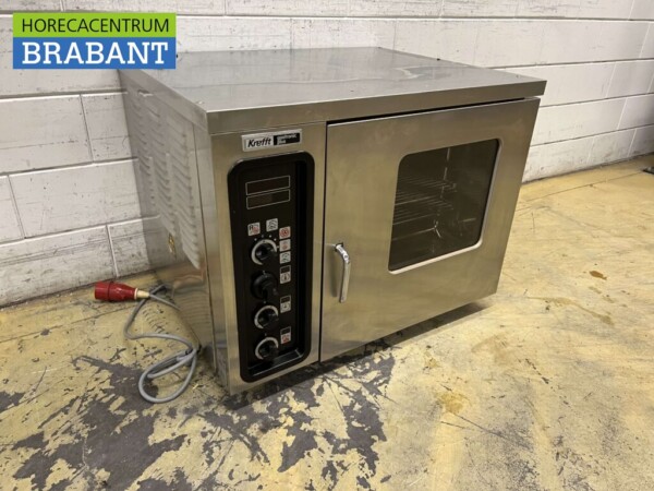 RVS Krefft combisteamer steamer 6 x 1/1 GN 400V Horeca - Afbeelding 2
