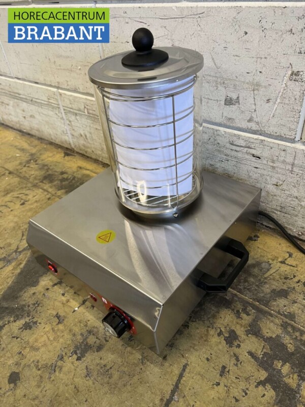 RVS Hotdogkoker Hotdogwarmer Hotdog 230V Horeca - Afbeelding 2