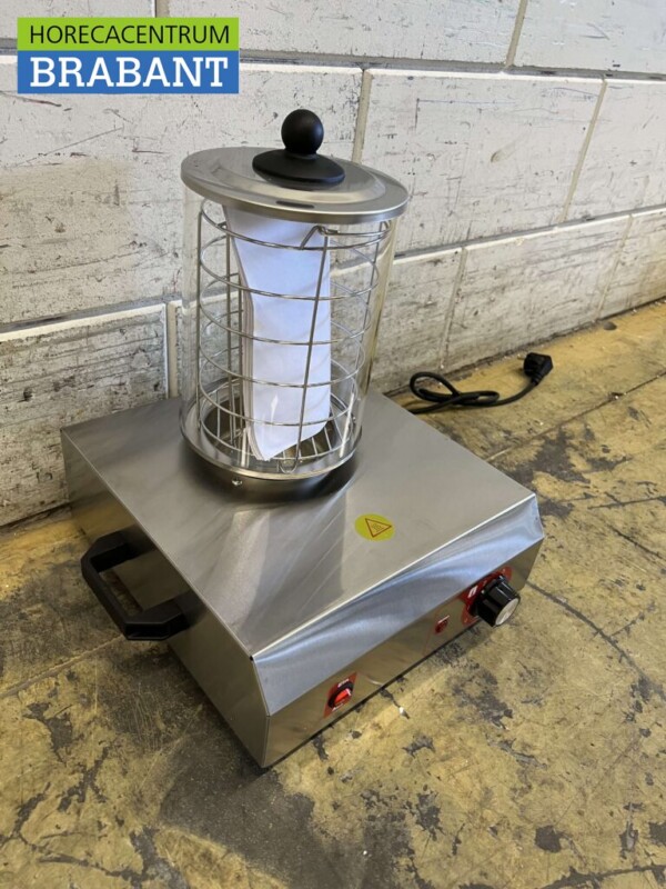RVS Hotdogkoker Hotdogwarmer Hotdog 230V Horeca - Afbeelding 3