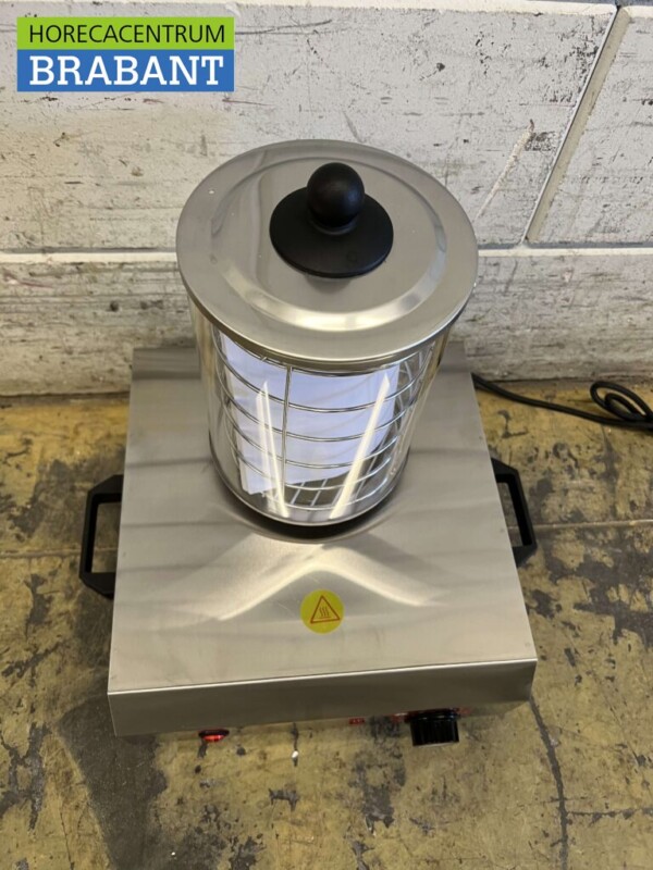 RVS Hotdogkoker Hotdogwarmer Hotdog 230V Horeca - Afbeelding 4