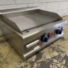 RVS Bakplaat Grillplaat 1/2 geribbeld 65,5 cm PROPAAN Horeca - Afbeelding 3