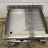 RVS Bakplaat Grillplaat 1/2 geribbeld 65,5 cm PROPAAN Horeca - Afbeelding 5