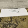 RVS Wandschap schap 120 x 40 cm Horeca - Afbeelding 2
