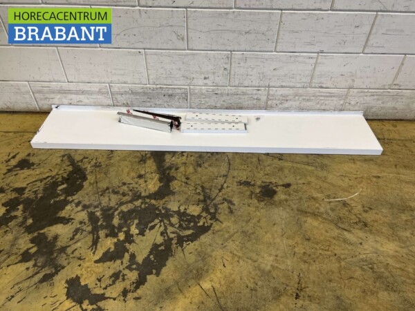 RVS Wandschap schap 180 x 30 cm Horeca