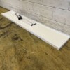 RVS Wandschap schap 180 x 30 cm Horeca - Afbeelding 3
