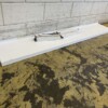 RVS Wandschap schap 180 x 30 cm Horeca - Afbeelding 4