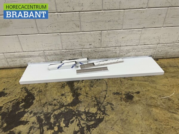 RVS Wandschap schap 150 x 30 cm Horeca