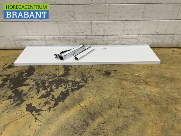 RVS Wandschap schap 180 x 40 cm Horeca