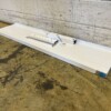RVS Wandschap schap 140 x 30 cm Horeca - Afbeelding 3