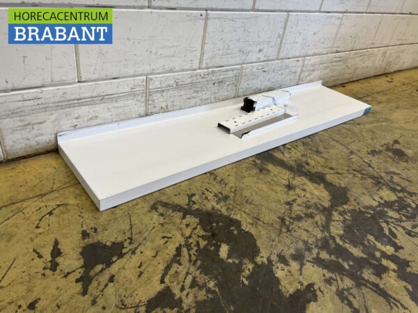 RVS Wandschap schap 140 x 30 cm Horeca - Afbeelding 4