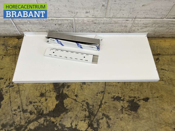 HCB RVS Wandschap schap 100 x 40 cm Horeca - Afbeelding 2