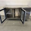 RVS Koelwerkbank 2 glasdeuren glazen deur 1/1 GN 136 cm 230V Horeca - Afbeelding 4