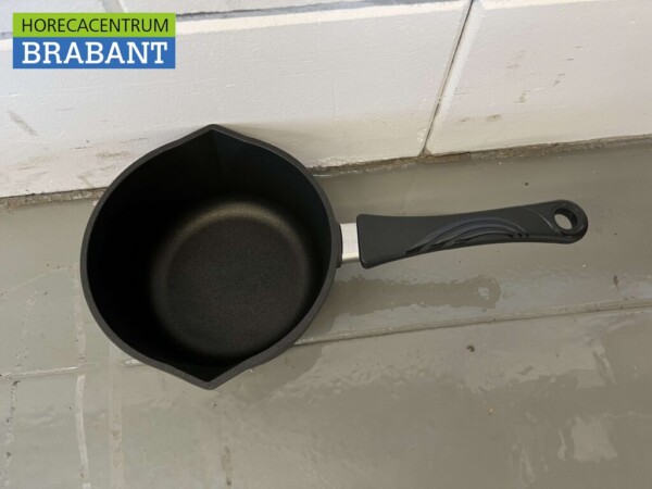 EUROLUX gietijzeren universele pan steelpan 18 cm H 10 cm - keramisch oppervlak - PFOA-vrij - MADE IN GERMANY - Afbeelding 2