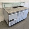 RVS Mercatus Pizzawerkbank Pizzatafel Saladette 132 cm 230V Horeca - Afbeelding 2