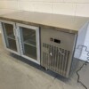 RVS Koelwerkbank 2 glasdeuren glazen deur 1/1 GN 139 cm 230V Horeca - Afbeelding 7